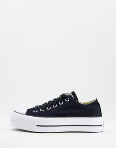 Черные кеды Converse Chuck Taylor Ox-Черный цвет