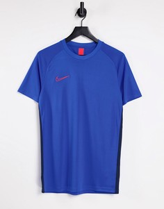 Синяя футболка от комплекта Nike Football Academy-Голубой