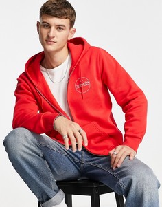 Худи красного цвета на сквозной молнии Levis-Красный Levis®