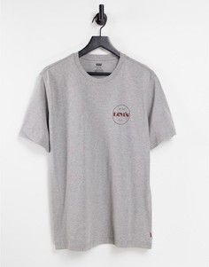 Серая футболка с принтом Levis-Серый Levis®