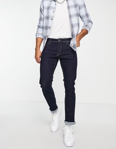 Зауженные джинсы винтажного цвета индиго Jack & Jones Intelligence Glenn-Темно-синий