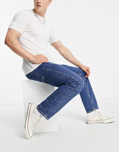 Темно-голубые джинсы свободного кроя Jack & Jones Intelligence Chris-Темно-синий