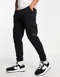 Черные джоггеры карго Jack & Jones Core-Черный цвет