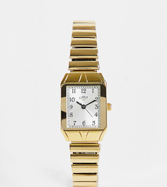 Женские золотистые часы с растягивающимся браслетом Limit – эксклюзивно для ASOS-Золотистый