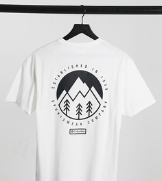 Белая футболка Columbia Tillamook – эксклюзивно для ASOS-Белый