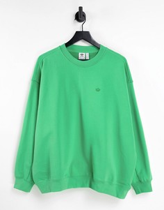 Зеленый свитшот adidas Originals adicolor Contempo-Зеленый цвет