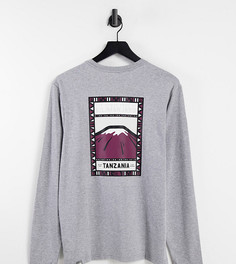 Серый лонгслив The North Face Faces эксклюзивно для ASOS