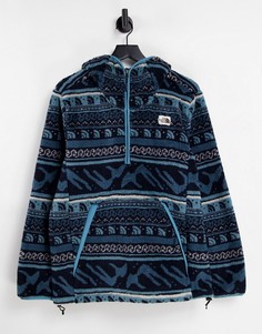 Темно-синий худи с принтом The North Face Campshire