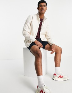 Куртка Харрингтон цвета экрю ASOS DESIGN Essential-Светло-бежевый цвет