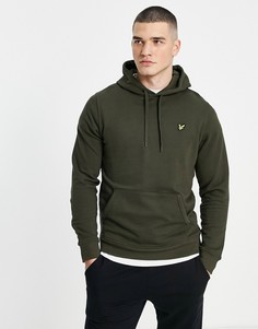 Худи цвета хаки Lyle & Scott-Зеленый цвет