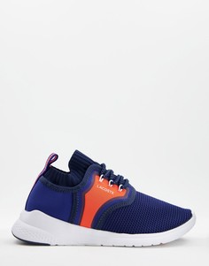 Сине-розовые спортивные кроссовки Lacoste Lt-Голубой