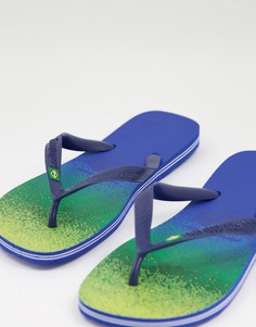 Разноцветные шлепанцы с эффектом омбре Havaianas Brasil Fresh-Multi