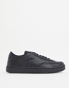 Черные кеды Nike Court Vintage-Черный