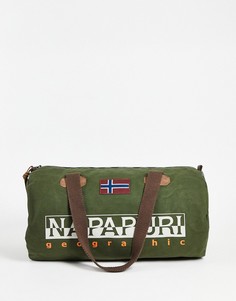Зеленая маленькая сумка-дафл Napapijri Bering-Зеленый цвет