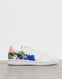 Кроссовки с цветочным принтом adidas Originals x HER Studio Stan Smith-Многоцветный