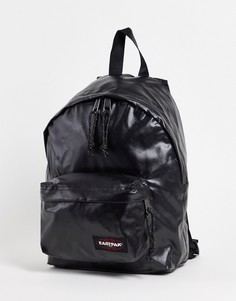 Черный блестящий рюкзак маленького размера с логотипом Eastpak-Черный цвет