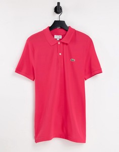 Футболка-поло с логотипом Lacoste-Красный