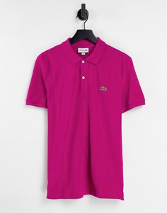 Футболка-поло с логотипом Lacoste-Красный