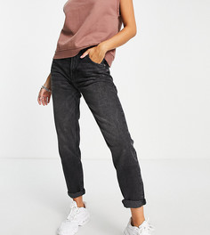 Черные выбеленные джинсы в винтажном стиле Bershka Tall-Черный цвет
