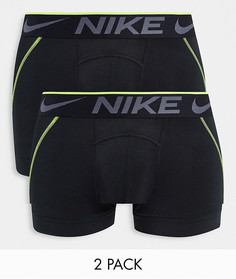 Набор из 2 черных боксеров-брифов Nike Breathe Micro-Черный цвет
