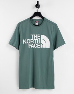 Футболка зеленого цвета The North Face Standard-Зеленый цвет