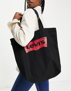 Черная сумка-тоут с логотипом Levis-Черный цвет Levis®