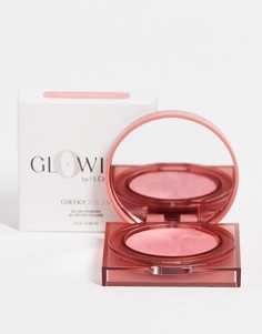 Пудровые румяна Huda Beauty – GloWish Cheeky Vegan (Caring Coral)-Оранжевый цвет