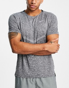 Темно-серая футболка Nike Running Rise 365 Dri-FIT-Серый