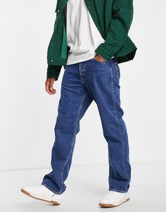 Темно-синие свободные джинсы Jack & Jones Intelligence Cliff-Голубой