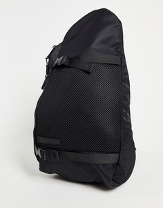 Черный рюкзак с одной лямкой River Island-Черный цвет