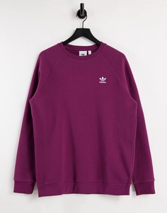 Свитшот сливового цвета adidas Originals Essentials-Фиолетовый цвет