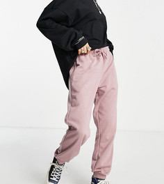 Серовато-бежевые oversized-джоггеры в стиле 90-х Topshop Petite-Светло-бежевый цвет