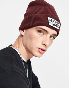 Бордовая шапка-бини Vans Milford-Красный