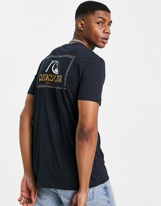 Черная футболка Quiksilver Dream Voucher-Черный цвет