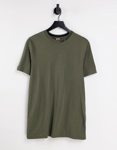 Футболка цвета хаки The North Face Zumu-Зеленый цвет