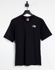 Черная футболка бойфренда The North Face Simple Dome-Черный цвет