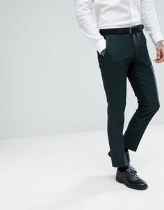 Зеленые брюки зауженного кроя Selected Homme-Зеленый