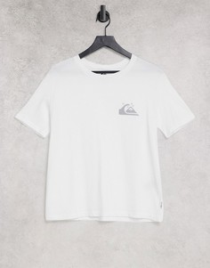 Белая футболка Quiksilver Standard-Белый