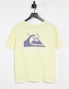 Желтая футболка Quiksilver Standard-Желтый