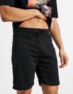 Черные шорты от комплекта Bershka-Черный цвет