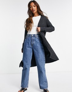 Удлиненный кардиган черного цвета Vero Moda-Черный цвет