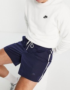Темно-синие тканые спортивные шорты Nike Premium Essentials-Темно-синий