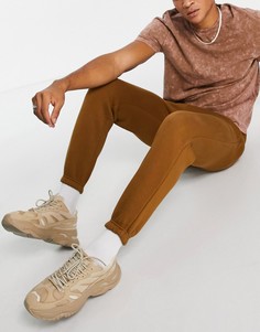 Светло-коричневые джоггеры с манжетами Jack & Jones Originals-Коричневый цвет