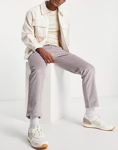 Фиолетовые вельветовые брюки свободного кроя River Island-Фиолетовый цвет