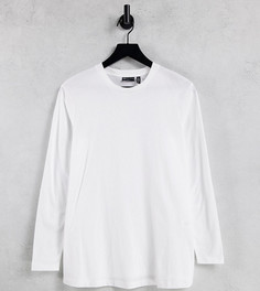Белый лонгслив из органического хлопка ASOS DESIGN Maternity Ultimate