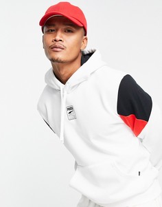 Худи белого цвета с маленьким логотипом Puma-Белый