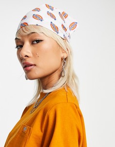 Белая бандана с классическим логотипом Dickies-Белый