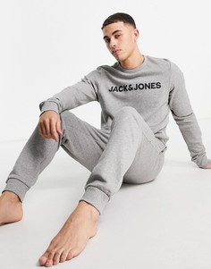Серый свитшот и джоггеры для дома Jack & Jones