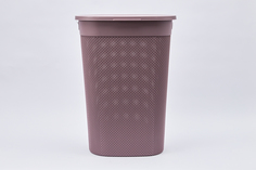 Корзина для белья с крышкой Plast Team Hoff