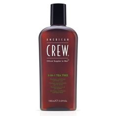 Средство для волос 3 в 1 Чайное дерево American Crew Tea Tree 3-in-1, 450 мл
